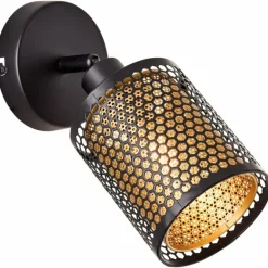 Applique murale Brilliant Cheval Noir, 1 lumière