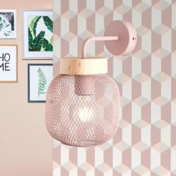 Applique murale Brilliant Giada Rose, 1 lumière