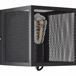 Applique murale Brilliant Maze Noir, 1 lumière