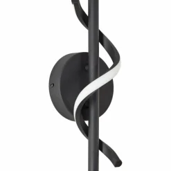 Applique murale Brilliant Eunice LED Noir, 1 lumière