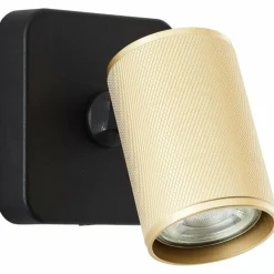 Applique murale Brilliant Marty Noir, 1 lumière