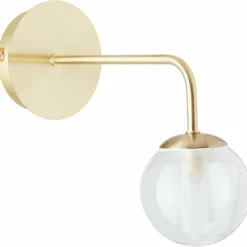 Applique murale Brilliant Gitse Or, 1 lumière