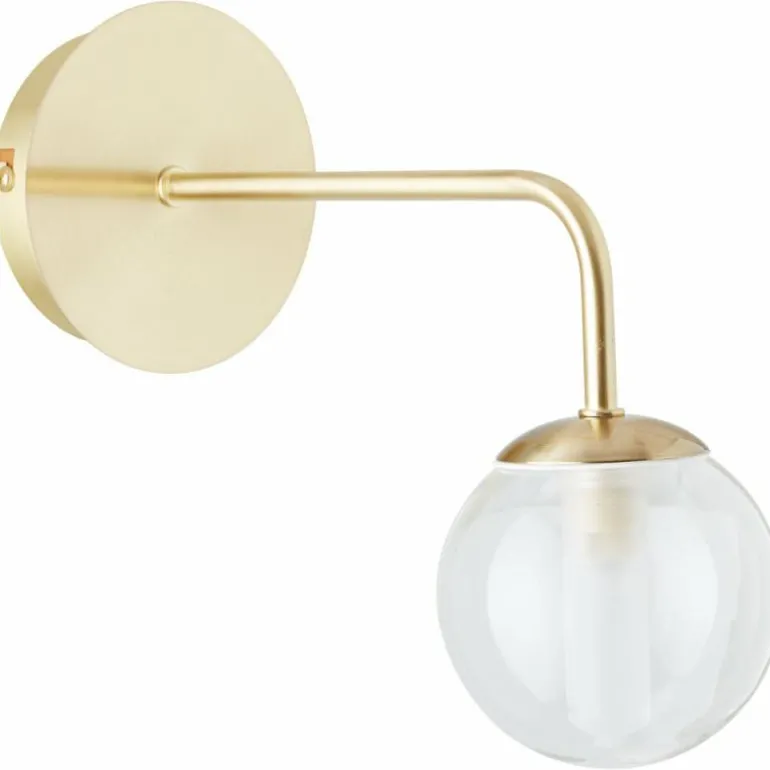 Applique murale Brilliant Gitse Or, 1 lumière