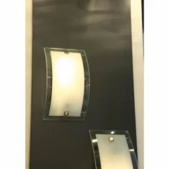 Applique murale Brilliant Elysee Acier inoxydable, 1 lumière