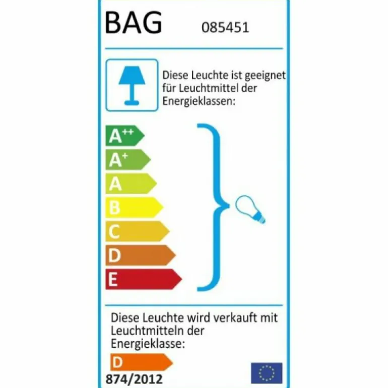 Applique murale Brilliant Sunset Or, 1 lumière