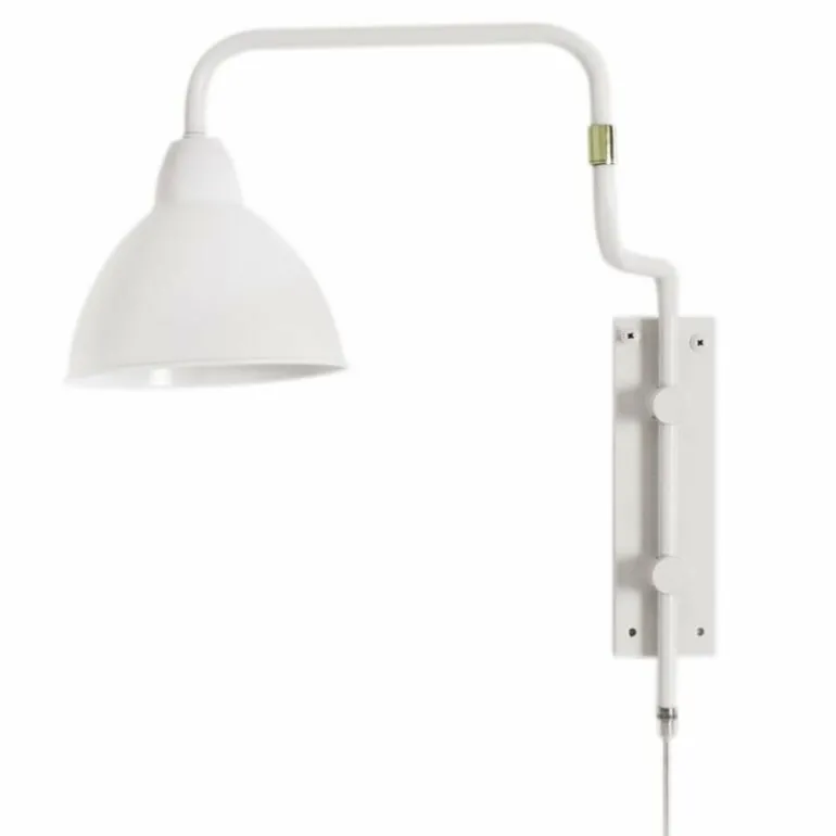 Applique murale By Rydens Brighton Blanc, 1 lumière