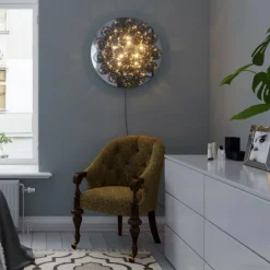 Applique murale By Rydens Gross Chrome, 8 lumières