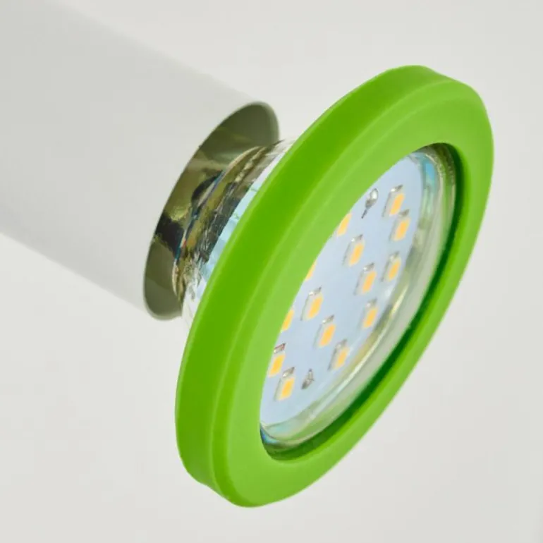 Applique murale Cabri LED Chrome, Vert, Blanc, 1 lumière