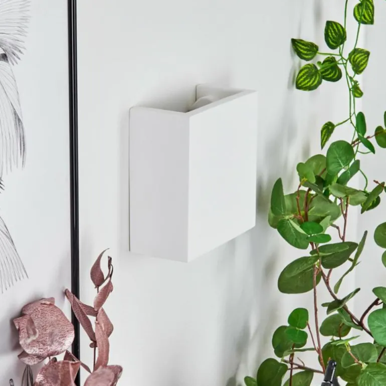 Applique murale Calama Blanc, 1 lumière