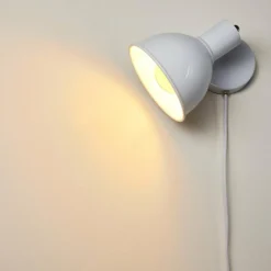 Applique murale Caney Blanc, 1 lumière