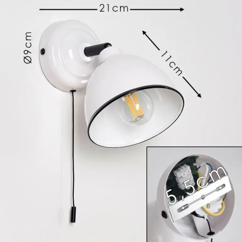 Applique murale Catharine Blanc, 1 lumière