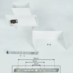 Applique murale Chipo Blanc, 1 lumière