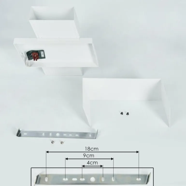 Applique murale Chipo Blanc, 1 lumière