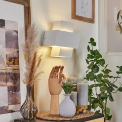 Applique murale Chipo Blanc, 1 lumière