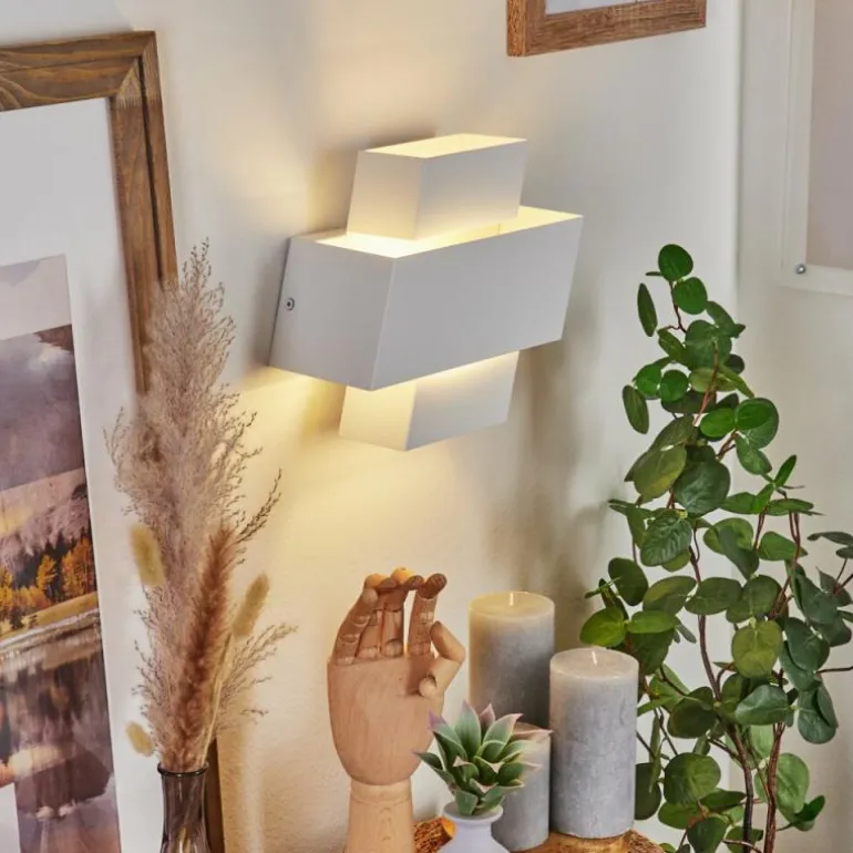 Applique murale Chipo Blanc, 1 lumière