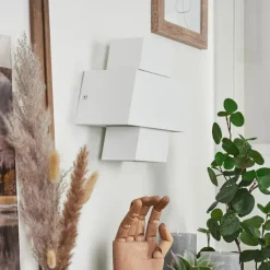 Applique murale Chipo Blanc, 1 lumière