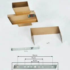 Applique murale Chipo Or, 1 lumière