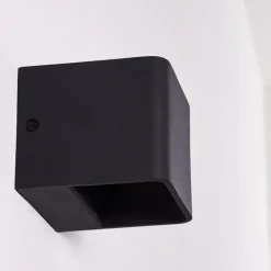 Applique murale Chuitna LED Noir, 1 lumière