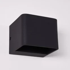 Applique murale Chuitna LED Noir, 1 lumière
