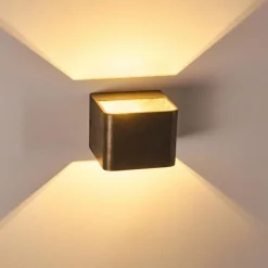 Applique murale Chuitna LED Nickel mat, 1 lumière