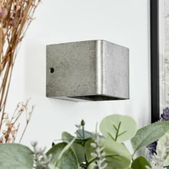 Applique murale Chuitna LED Nickel vieilli, 1 lumière