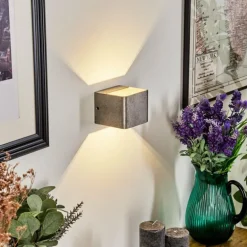 Applique murale Chuitna LED Nickel vieilli, 1 lumière