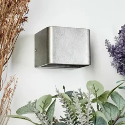 Applique murale Chuitna LED Nickel vieilli, 1 lumière