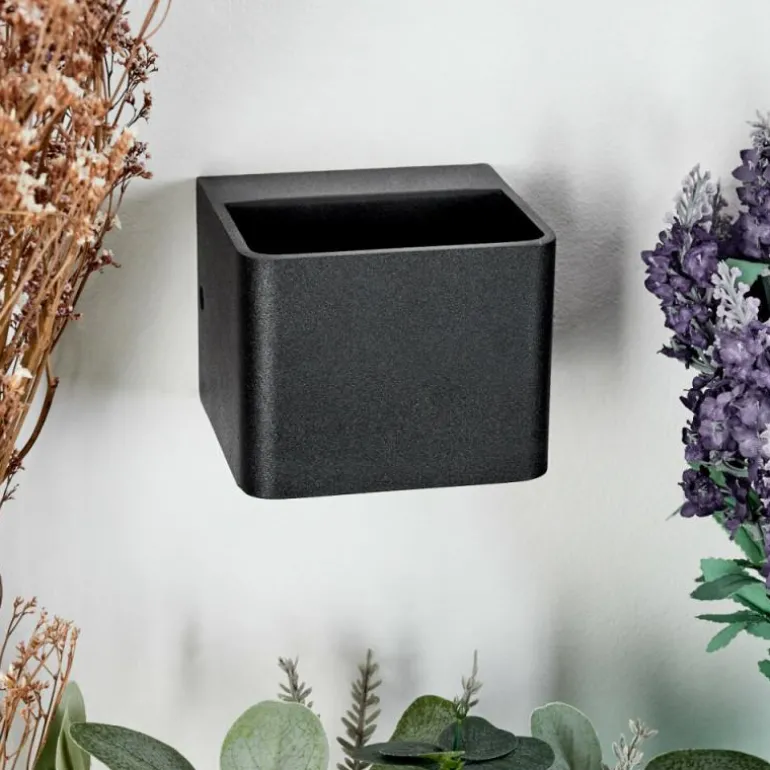 Applique murale Chuitna LED Noir, 1 lumière