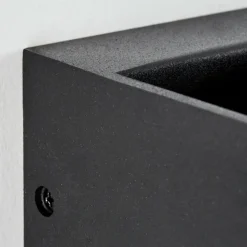 Applique murale Chuitna LED Noir, 1 lumière