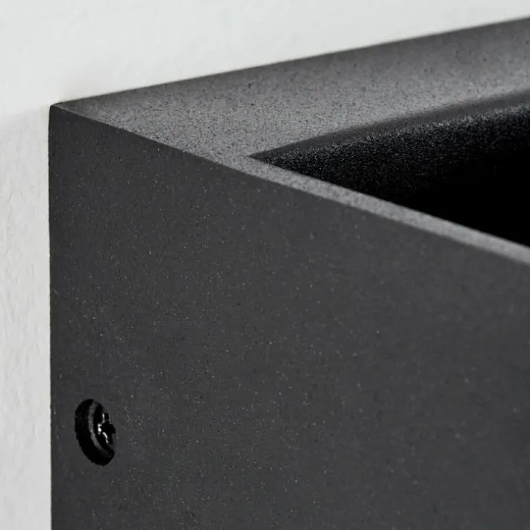 Applique murale Chuitna LED Noir, 1 lumière