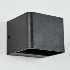 Applique murale Chuitna LED Noir, 1 lumière