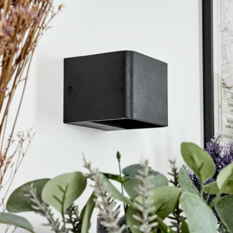 Applique murale Chuitna LED Noir, 1 lumière