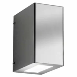 Applique murale CMD Aqua Play LED Acier inoxydable, 2 lumières