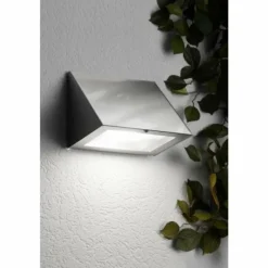 Applique murale CMD Aqua Peso LED Acier inoxydable, 1 lumière