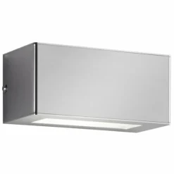 Applique murale CMD Aqua Stone LED Acier inoxydable, 2 lumières
