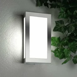 Applique murale CMD Aqua Long Acier inoxydable, 1 lumière