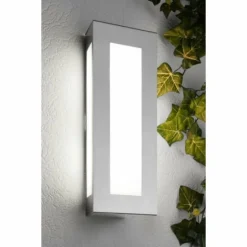 Applique murale CMD Aqua Light Acier inoxydable, 2 lumières