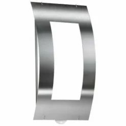 Applique murale CMD Aqua Quadrat Acier inoxydable, 1 lumière, Détecteur de mouvement