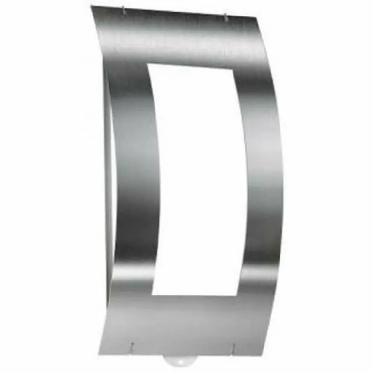 Applique murale CMD Aqua Quadrat Acier inoxydable, 1 lumière, Détecteur de mouvement