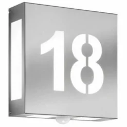 Applique murale CMD Aqua Legendo Acier inoxydable, 2 lumières, Détecteur de mouvement