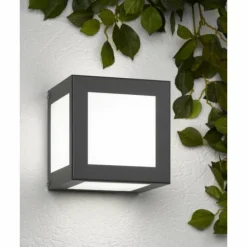 Applique murale CMD Aqua Cubo Anthracite, 1 lumière