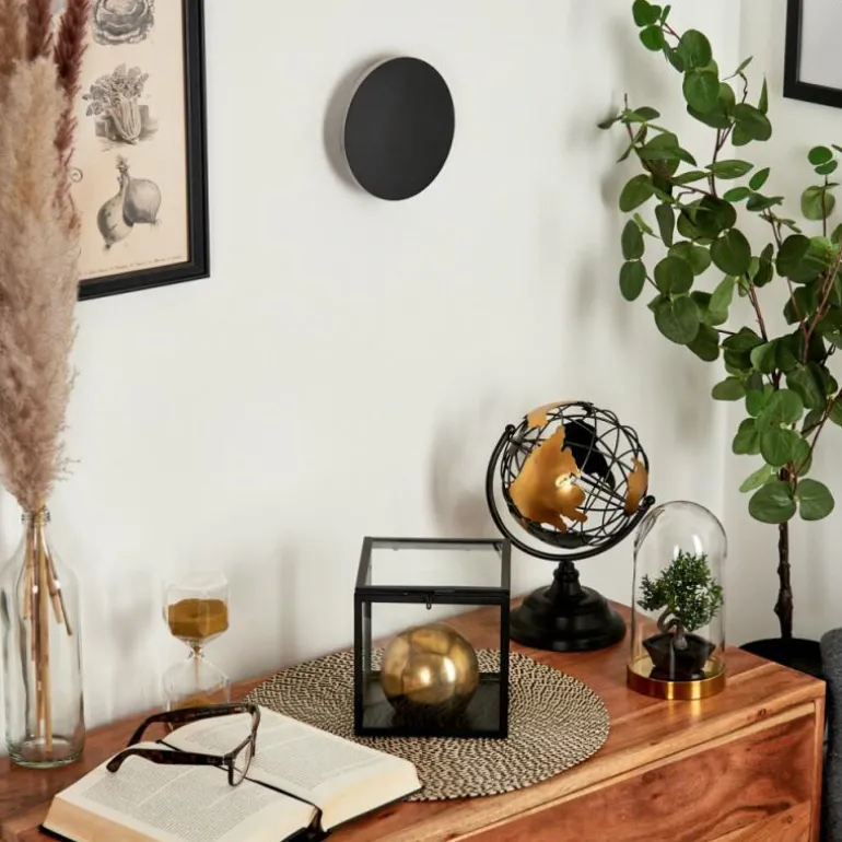 Applique murale Comallo LED Noir, Blanc, 1 lumière