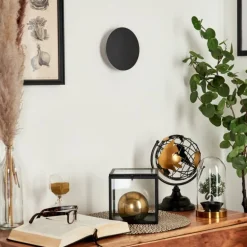 Applique murale Comallo LED Noir, Blanc, 1 lumière