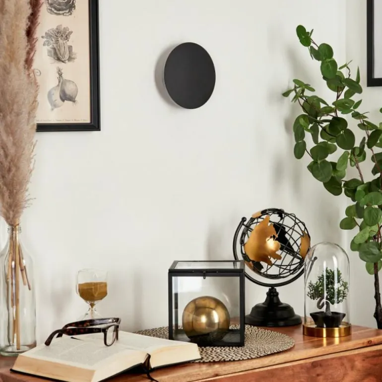 Applique murale Comallo LED Noir, Blanc, 1 lumière