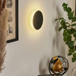 Applique murale Comallo LED Noir, Blanc, 1 lumière