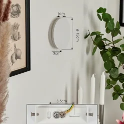 Applique murale Comallo LED Blanc, 1 lumière