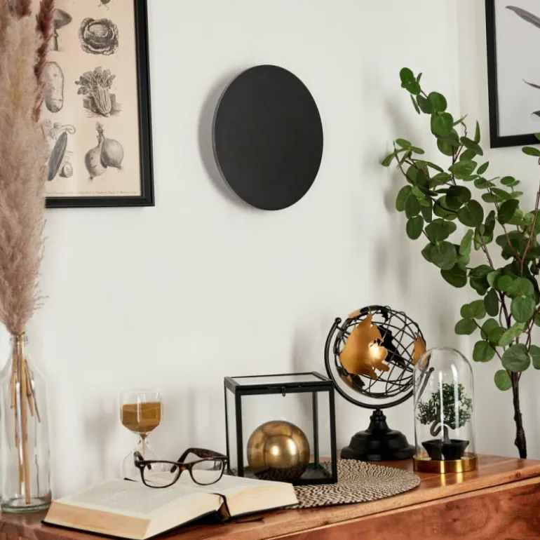 Applique murale Comallo LED Noir, Blanc, 1 lumière