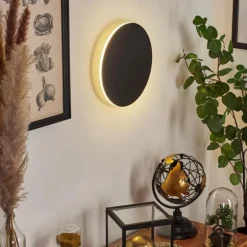 Applique murale Comallo LED Noir, Blanc, 1 lumière