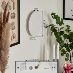 Applique murale Comallo LED Blanc, 1 lumière