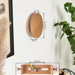 Applique murale Comallo LED Or, Laiton, 1 lumière